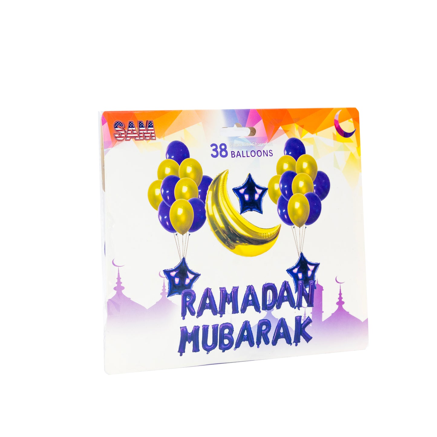 RAMADAN BALLOON SET (38PCS )