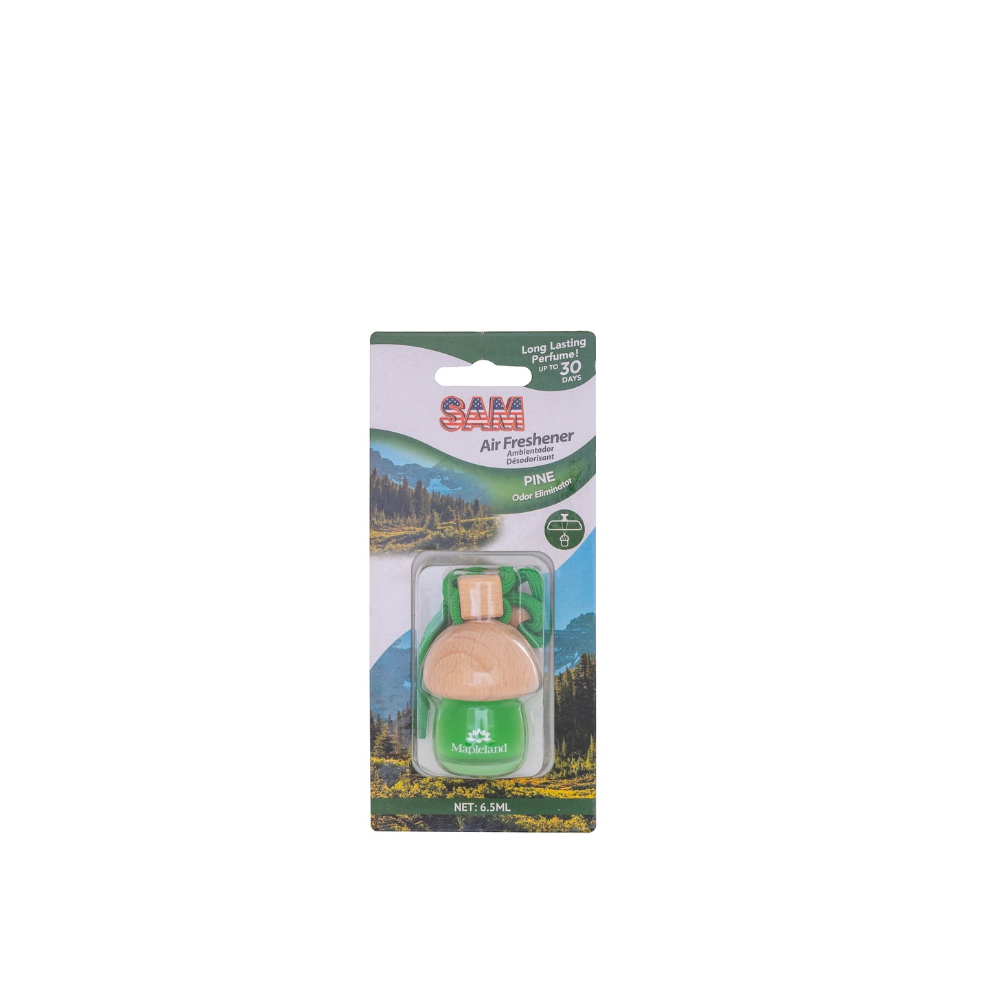 Sam Natural Wood Air Freshener
