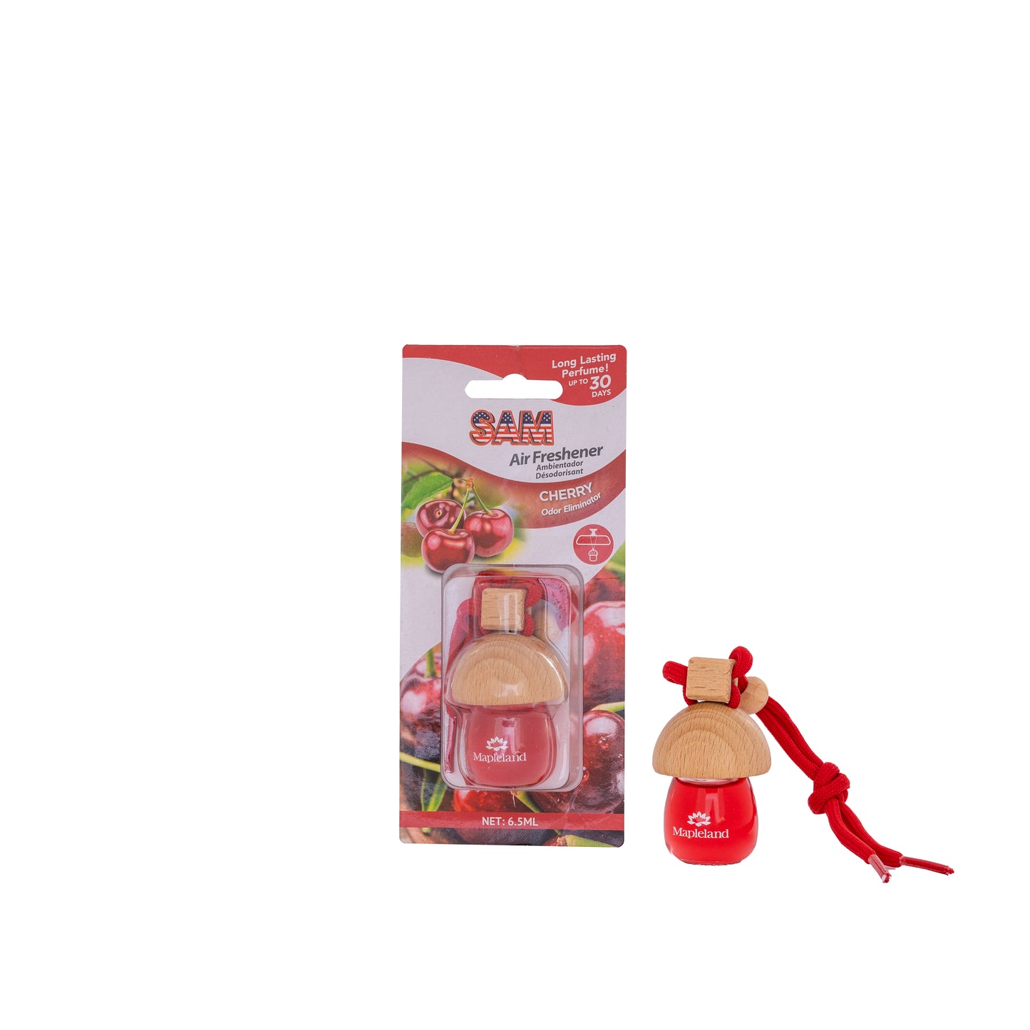Sam Natural Wood Air Freshener