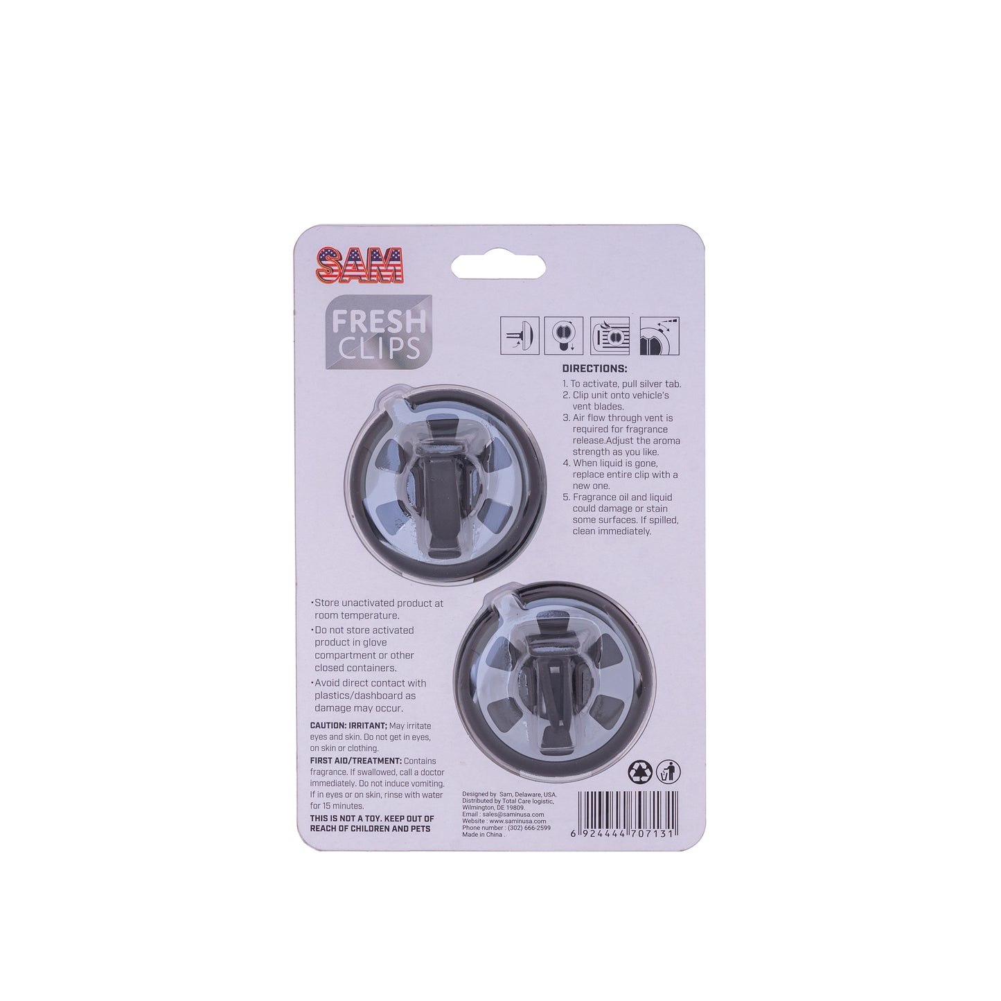 Sam Dual scented Air Fresheners