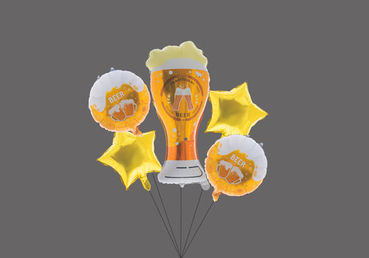 BEER BALLOON SET (5PCS)