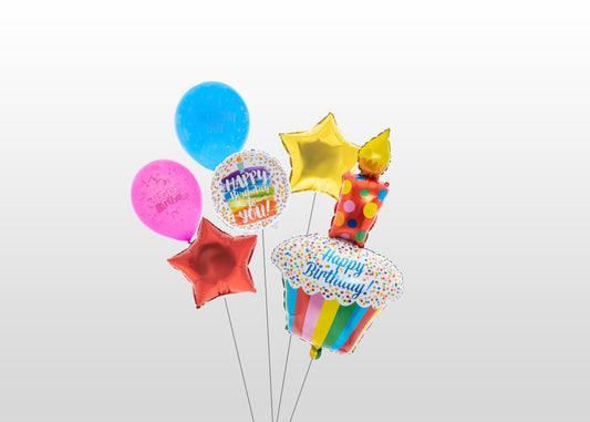 HAPPY BIRTHDAY BALLOON SET (6PCS)