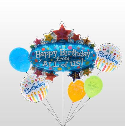 HAPPY BIRTHDAY BALLOON SET (6PCS)