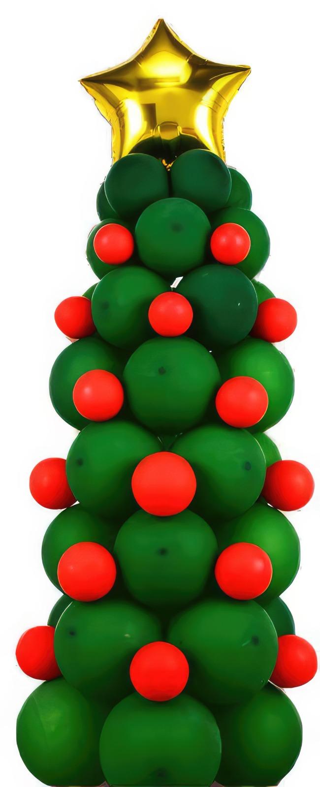 CHRISTMAS TREE BALLON SET (91PCS)