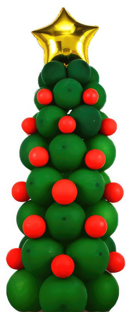 CHRISTMAS TREE BALLON SET (91PCS)