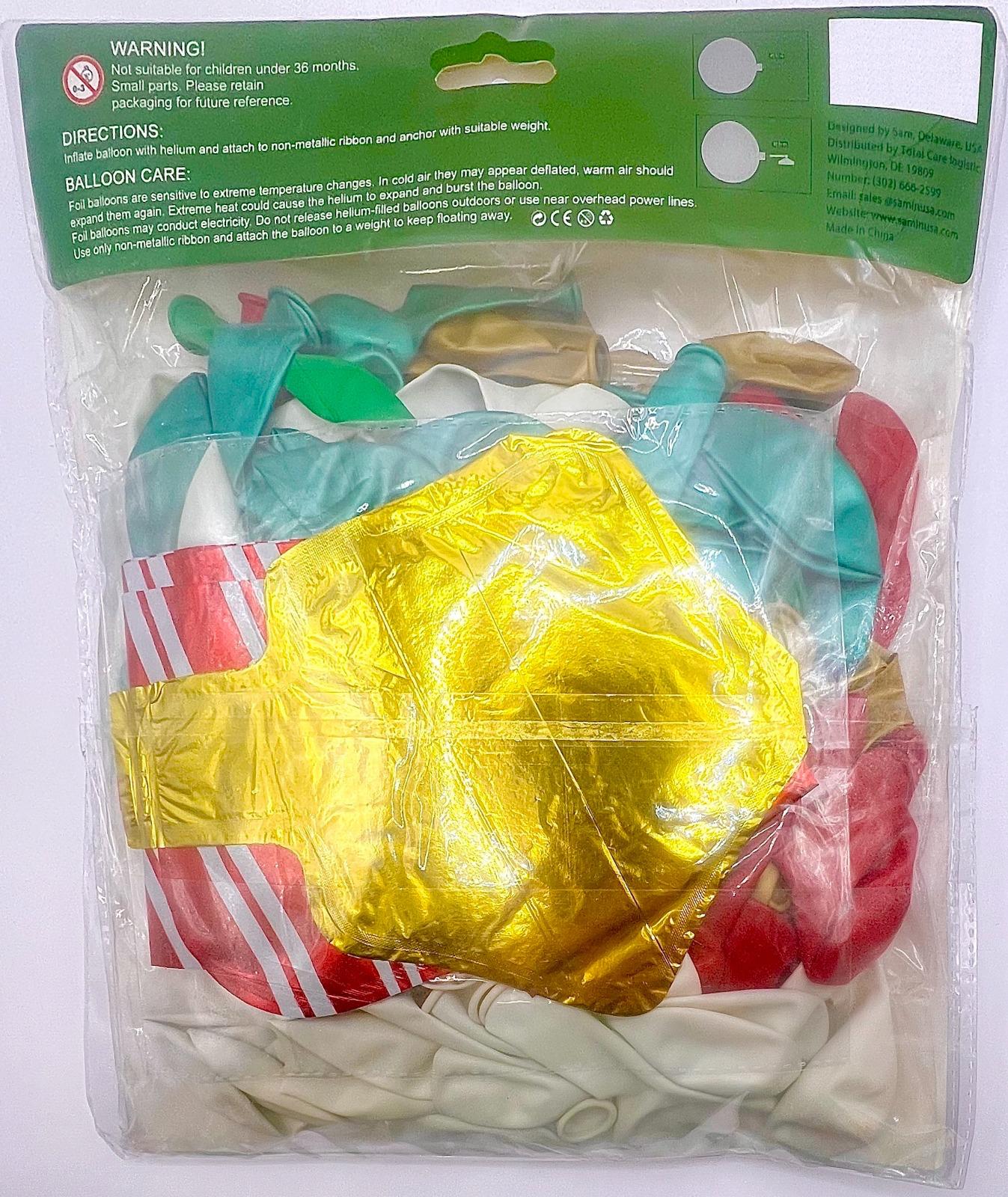 CHRISTMAS TREE BALLON SET (114PCS)