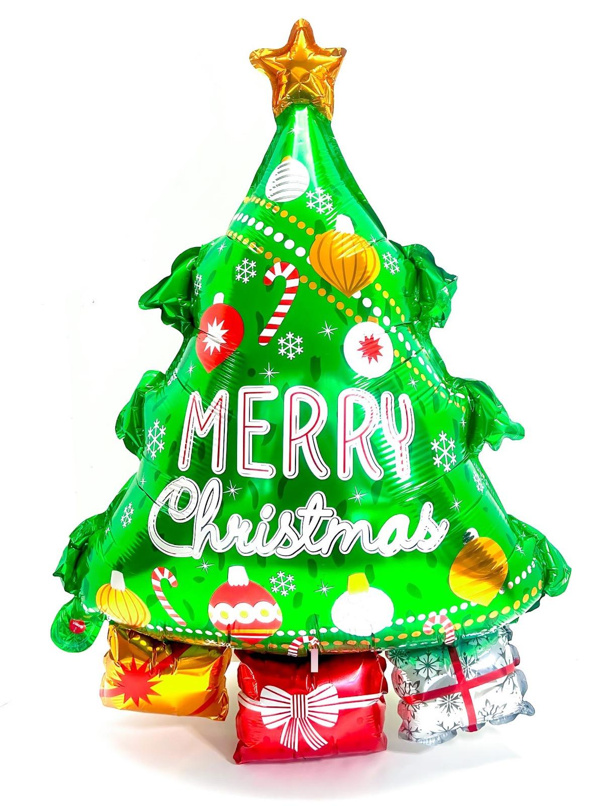 CHRISTMAS TREE BALLON SET (21PCS)