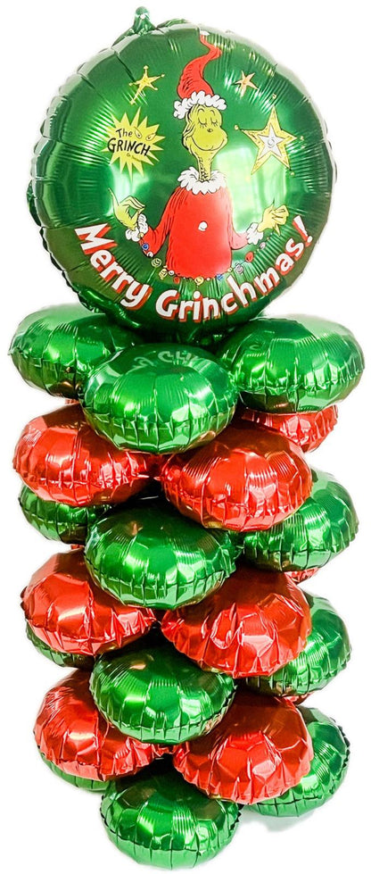 CHRISTMAS TREE BALLON SET (8PCS)